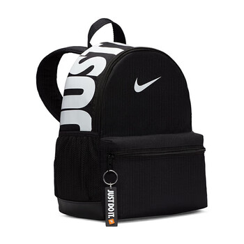 耐克NIKE大童双肩包书包BRASILIA JDI休闲包DR6091-010黑色小码