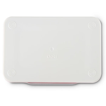 得力快干印台红色水性秒干印泥盖章台办公财务用品银行按手印指纹办公用品外壳尺寸104*71mm 9891 得力快干印台红色水性秒干印泥盖章台办公财务用品银行按手印指纹办公用品外壳尺寸104*71mm 9891