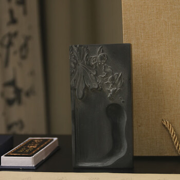 一海堂 文化文房四宝 笔墨纸砚礼盒兼毫狼毫羊毫毛笔砚台镇尺墨条笔搁国庆节中秋文房套装 徽州文礼文房套装