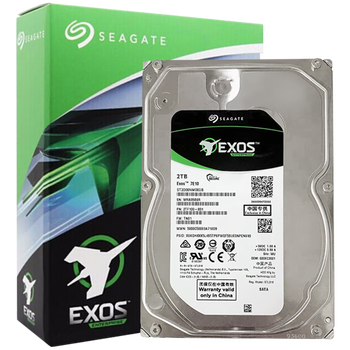 希捷（SEAGATE）企业级硬盘 2TB 256MB 7200RPM CMR垂直 SAS 希捷银河Exos 7E10系列 服务器硬盘ST2000NM001B