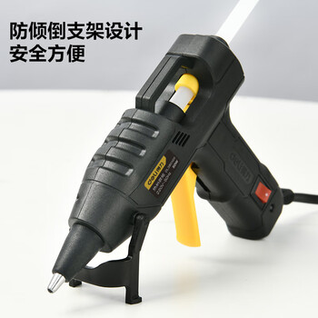 得力（deli）热熔胶枪布包套装手工DIY家用 胶枪+60根胶棒+牛津收纳包
