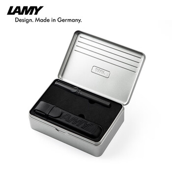 LAMY宝珠笔 狩猎系列墨水套装练字正姿签字笔学生文具办公礼品 企业团购 磨砂黑0.7mm 节日礼物
