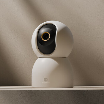 小米小米智能摄像机C700+256GB存储卡 800万像素4K超清家用监控摄像头360度全景婴儿监控AI人形侦测