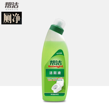 帮洁 洁厕液 松木清香洁厕液 适用于马桶洗手盆淋浴头地面600克