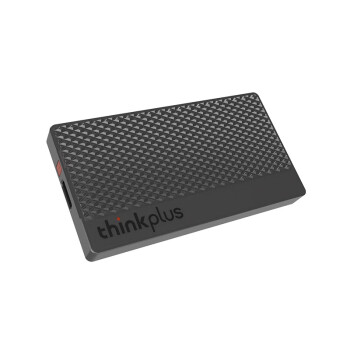 联想ThinkPlus 2TB 高速电脑手机usb type-c双接口pssd便携卡片式硬盘 闪电鲨LS100