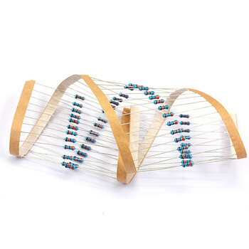 科睿才 1/4W金属膜电阻 精度1% 五色环电阻器元件 10M-100个 T2000209