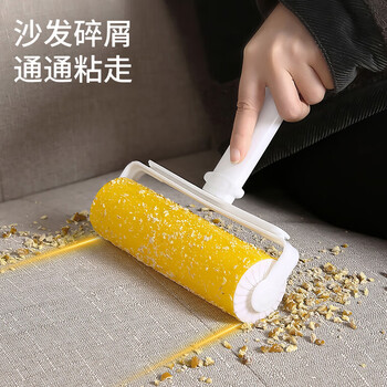 利临 大号粘毛器滚筒毛刷可水洗沾毛器衣服宠物粘毛除毛器可重复使用