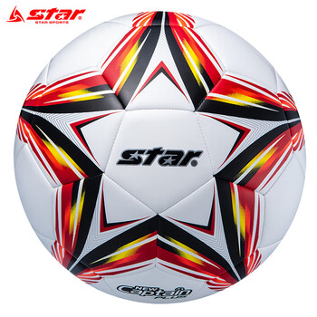 世达(star)足球5号成人青少年训练软皮机缝比赛标准用球4号球 SB8885C-04 世达(star)足球5号成人青少年训练软皮机缝比赛标准用球4号球 SB8885C-04