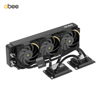 abee STEM360-4844II AMD EPYC SP3 7002&7003系列双路专用水冷散热器，双路CPU均温设计