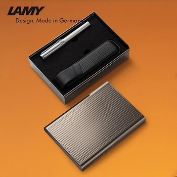 LAMY钢笔礼盒 恒星系列方舟礼盒练字正姿钢笔学生文具办公礼品 节日礼物企业团购 电光绿色0.7mm
