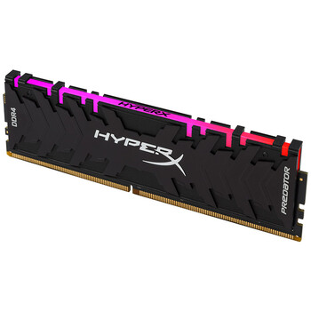 金士顿（Kingston） (Kingston) FURY 16GB DDR4 3200 台式机内存条 Renegade叛逆者系列 RGB灯条 骇客神条