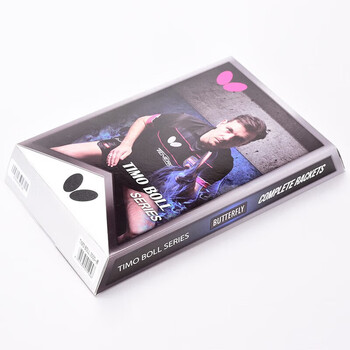 蝴蝶乒乓球拍波尔3000直拍短柄双面反胶纯木合板专业级高弹成品单拍