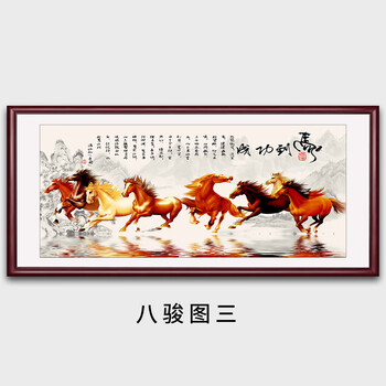 徐悲鸿八骏图欣赏价格报价行情- 京东