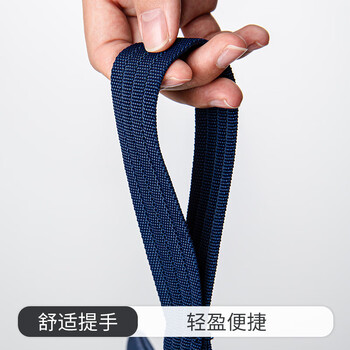 金得利防水牛津布商务办公事务包公文包公事包加厚会议多功能男女职业文件袋手提包文件包便携深蓝DC1916