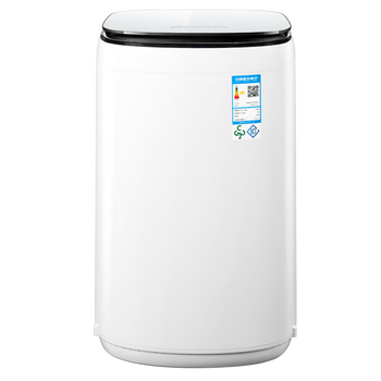 奥克斯婴儿洗衣机2KG迷你高温煮洗小米白全自动洗衣机宝宝儿童专用小型HB20Q20-228J