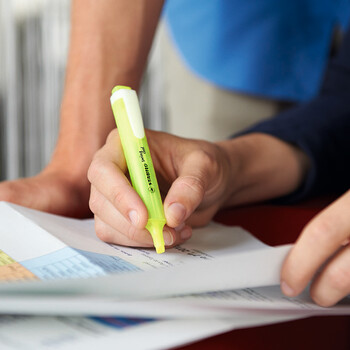 思笔乐（STABILO）乐酷荧光笔 糖果彩色手帐笔小清新荧光笔学生办公重点标记笔275/40（红色）