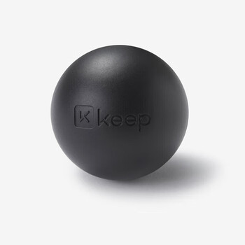 Keep 筋膜球 瑜伽按摩球 深层肌肉放松球 健身训练手球 黑色