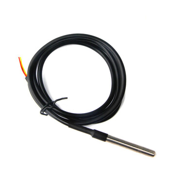 欧华远 DS18B20数字温度传感器探头水温探测 1米 欧华远 DS18B20数字温度传感器探头水温探测 1米