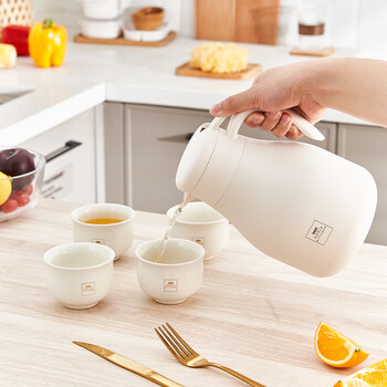 WORLD KITCHEN 康宁米格慕雅杯壶五件组 一键按压 杯底厚实 WK-MGMY5/KZ/JY