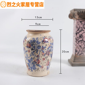 中国 唐三彩 花瓶 47cm 唐代唐三彩贴花瓶高清图片下载_红动中国