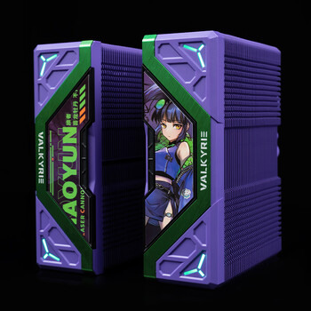 瓦尔基里(VALKYRIE）DL125 赵芸 VK CPU风冷散热器  双塔 焊接6热管纯铜底  支持LGA1700 AM5 ARGB光效 