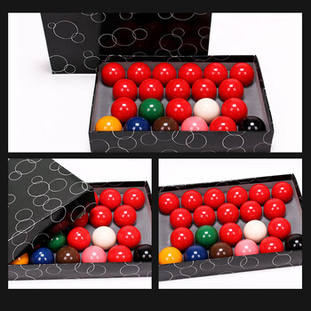 LIVEX台球子斯诺克标准比赛台球配件英式台球子斯诺克52.5MM