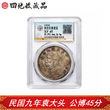 中国古錢 中華民国袁大头九年国民政府発行銀貨、 中国古錢 中華民国袁大头九年国民政府発行銀貨、