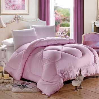 猫猫家纺 保暖加厚羊毛被 秋冬被加厚深冬被芯结婚庆粉色羊毛被 200