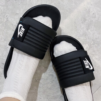 耐克（NIKE）拖鞋男女鞋2024夏季新款休闲时尚沙滩鞋舒适居家外穿凉拖鞋DQ9624 DV1033-002 /女鞋/黑色 35.5