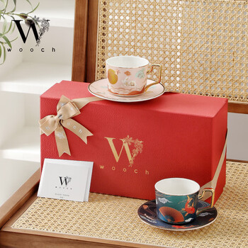 物取（WOOCH）国潮系列咖啡杯高颜值新婚礼物结婚生日新家礼物入宅下午茶对杯