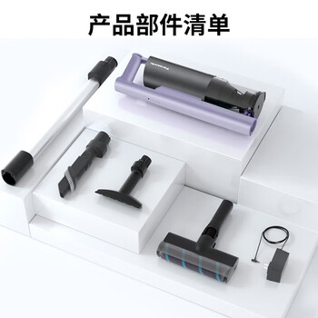 松下（Panasonic）吸尘器 家用无线手持除螨扫地机 轻量机身强劲吸力 地毯猫狗全屋吸毛除毛  MC-A10V