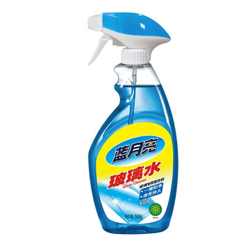 蓝月亮 玻璃清洁剂 玻璃水套装500g/瓶*2 清洁玻璃 不留水痕 清洁去油污