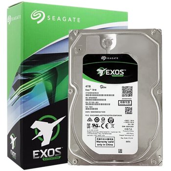 希捷（SEAGATE）企业级硬盘 4TB 256MB 7200RPM CMR垂直 SAS 希捷银河Exos 7E10系列 服务器硬盘ST4000NM001B