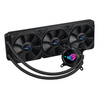华硕ROG STRIX飞龙三代360 一体式CPU水冷散热器 双模式低噪音泵/可旋转冷头盖/定制ROG高性能风扇