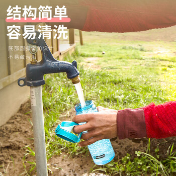 乐基因（Nalgene）美国进口运动水杯大容量户外便携男女学生塑料夏季旅行杯子700ml
