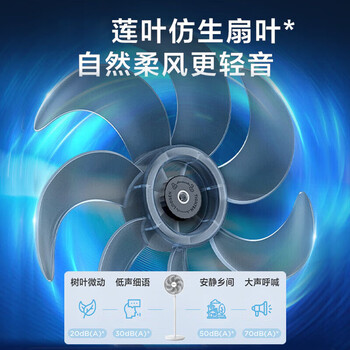 美的(Midea)电风扇 家用落地扇 七叶轻音柔风台式电扇 广角摇头节能小型风扇 SAE35CA 美的(Midea)电风扇 家用落地扇 七叶轻音柔风台式电扇 广角摇头节能小型风扇 SAE35CA