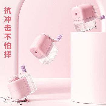 咔巴熊 卷笔刀手摇果冻色系 自动进笔儿童削笔器 卡皮巴拉