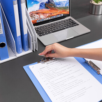 得力(deli)金属文件夹办公资料夹A4商务签约夹板办公文件夹 办公用品 蓝色单个装 5302ES 得力(deli)金属文件夹办公资料夹A4商务签约夹板办公文件夹 办公用品 蓝色单个装 5302ES