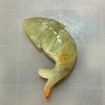 中国古玉 玉石 高古玉 ペンダント加工可能 吊り飾り 骨董品 高古玉模造明元骨董骨董玩玉器老岫玉雄鹰羽ばたき把片ストかけ手