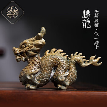檀木木雕龙摆件品牌及商品- 京东
