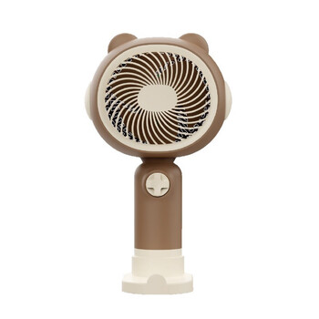 欧利文小风扇桌面床上用手持USB充电静音三档带底座 便携迷你大风力电风扇办公室宿舍风宝 棕色 欧利文小风扇桌面床上用手持USB充电静音三档带底座 便携迷你大风力电风扇办公室宿舍风宝 棕色
