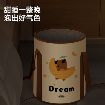 五月花泡脚袋加深38cm*1只装过小腿便携洗脚保温泡脚桶宿舍深桶足浴神器