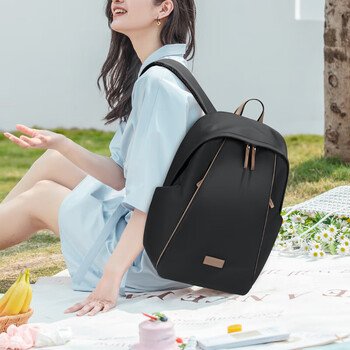 高尔夫（GOLF）双肩电脑包女士14/15英寸笔记本商务背包通勤学生书包出差旅行包