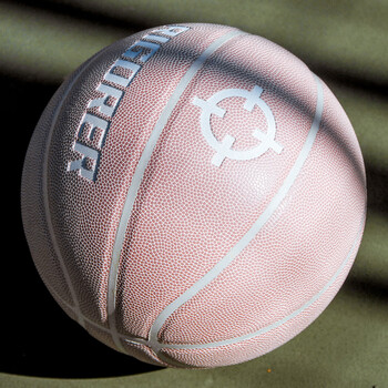 准者篮球准者篮球7号成人儿童室内外通用湿耐磨标准PU粉色篮球