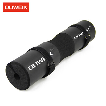 杜威克杠铃护肩深蹲护颈脖垫子举重加厚泡棉臀桥保护套健身铁扣款