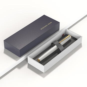 萧伯纳(Bernard Shaw)【热门商品】【礼物】宝珠笔高端轻奢【星耀】云雾白单支礼盒装高档商务办公签字男物女伴手礼赠 萧伯纳(Bernard Shaw)【热门商品】【礼物】宝珠笔高端轻奢【星耀】云雾白单支礼盒装高档商务办公签字男物女伴手礼赠