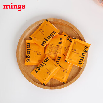 铭氏(Ming's)咖啡糖包 赤砂糖 独立包装黄糖 5g×100包 咖啡伴侣冲饮糖 铭氏(Ming's)咖啡糖包 赤砂糖 独立包装黄糖 5g×100包 咖啡伴侣冲饮糖