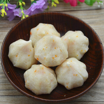 蟹籽包丸子蟹肉球包海底捞丸子海鲜火锅食材500g