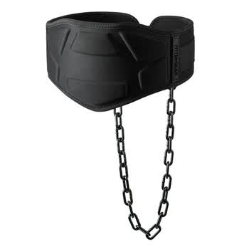 FITTERGEAR执炼引体向上深蹲负重腰带腰部训练铁链健身房杠铃片加重 黑色