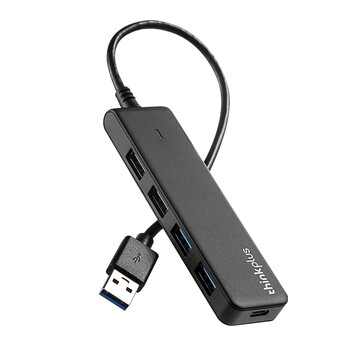 ThinkPad联想 USB分线器 3.0接口HUB转接头 笔记本扩展坞延长线 USB拓展坞 USB扩展转接器 LA04 1M